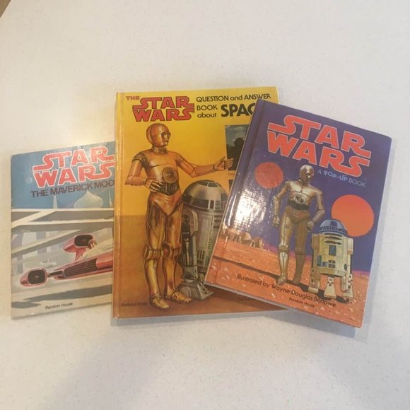 Star Wars Other - Lot of Vintage 1970s First Edition Star War Books